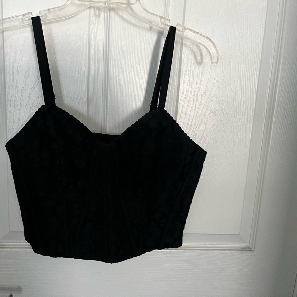 Black Crop Top